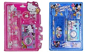Inaaya Portable Travel Stationery Kit for Kids Best Gift for Kids Birthday Parties 15 Grams Set of 2 Pack of 1