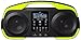 Produktbild SDigital X-3808 Splash Outdoor Bluetooth Lautsprecher (Radio, MP3, Powerbank, AUX-In) matt grau/lime grün