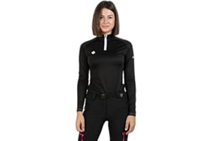 Izas - Forro Polar para Mujer - Camiseta Manga Larga con Cuello Alto y Cremallera - Forro Polar de Invierno, Ligero y de Secado Rápido - Ideal para Actividades al Aire Libre - Gorner