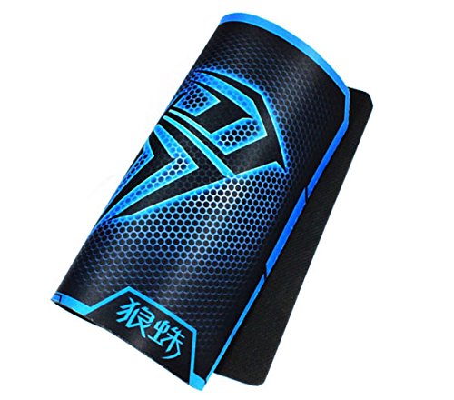 Mauspads, FNKDOR Gaming Mouse-Pad Spinnenmuster Blau 29.5*23.5cm - 6