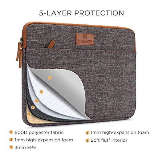 DOMISO 11 6 Zoll Laptoph  lle H  lle Tasche Sleeve Case Etui Notebook Schutzh  lle Canvas-Gewebe f  r 11 6  Notebook Computer Chromebook   11 6  MacBo