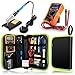 Price comparison product image ANBES Soldering Iron Kit, Upgraded Welding Kit for Various Repair- Digital Multimeter, Screwdriver, 60W Adjustable Temperature Soldering Iron, Soldering Station (14pcs Set)