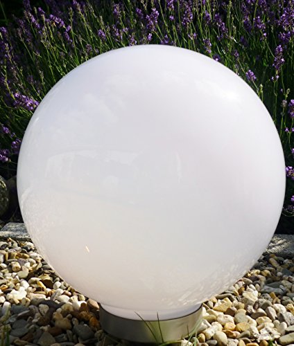 Kugelleuchte Gartenkugel 3er Set 30,25,20cm Kugel Garten Kugellampe Solar LED - 3