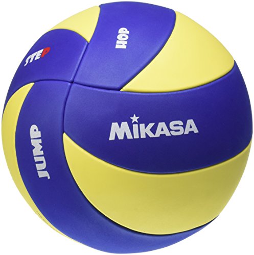 Preisvergleich Produktbild Mikasa Unisex - Kinder Volleyball MVA 123 SL, blau - gelb, 65 – 67 cm
