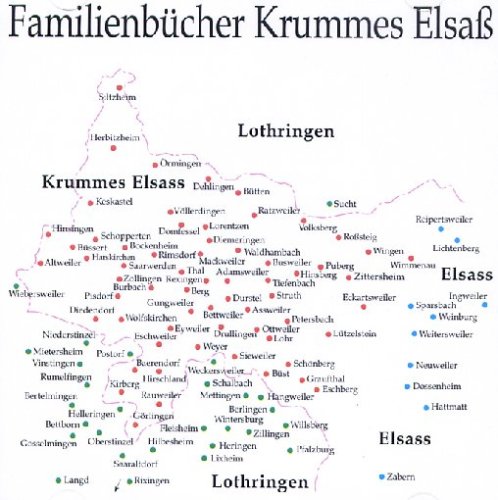 Preisvergleich Produktbild Familienbücher Krummes Elsass