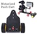 Produktbild QUMOX SK-MS01 Dolly Traktor Motorisierte Rollwagen DSLR Video GOPRO HERO Kamera Trolley Car Friction Dolly Skater Stabilisator Arme Beine stehen Zeitlupe Timelapse hyperlapse für DSLR Canon Nikon Fujifilm olymp SJ1000 SJ3000 SJ4000 SJcam SJ5000 und wifi Gopro Hero 1/2/3/3 + / 4 1080p 720p 60fps Full-HD
