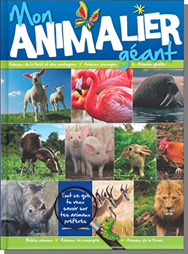 couverture de : Mon animalier g&eacute;ant