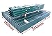 Produktbild 50m Zaunanlage Gartenzaun Zaun 1430mm Doppelstabmatten Verzinkt + Pulverbeschichtet