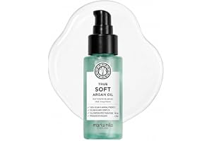 Maria Nila True Soft, Argan Oil 30 ml, För torrt hår, Absorberas lätt, Återfuktar & minskar frissighet, 100% Vegan & sulfat