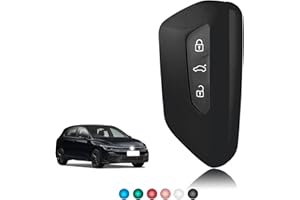 TOOMUME Funda Llave TPU Transparente Brillante, Carcasa Llave Apto para VW Volkswagen Cupra Formentor Born Golf 8 Seat Leon MK4 Ibiza Ateca Skoda Kodiaq Fabia Enyaq Octavia
