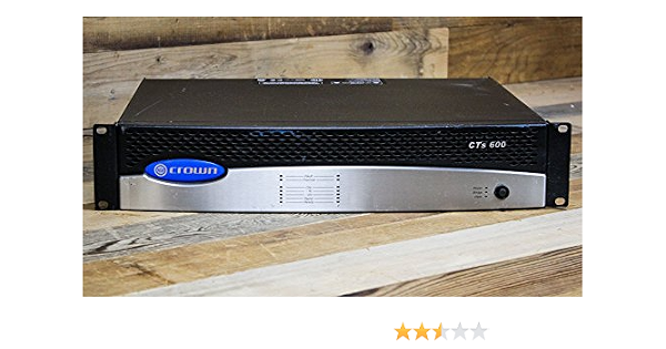 Crown CTs Series 600 Power Amplifier, 2 