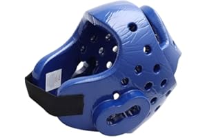 KALASTUSSAARI Kinder Erwachsene Karate Kopfbedeckung, Arts Kopfbedeckung Boxing Soft Helm Taekwondo Sparring Head Gear, Kampftraining Schutzausrüstung