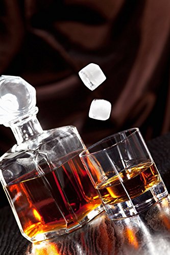 BarLife „Icy Cubes“ – 2er Set Eiswürfelform aus Silikon zum Erstellen perfekter Eiswürfel um ihre Getränke zu kühlen - 5