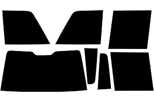 PSSC WINDOW FILM PSSC Pre Cut Rear Car Window Films for Land Rover Range Rover 2002 to 2012 05% Very Dark Limo Tint