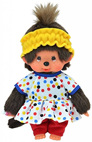 Monchhichi 223206 girl with colourful pyjamas 20 cm