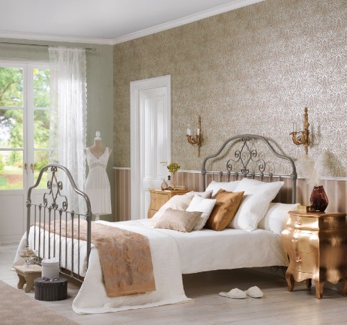 A.S. Création Tapete Bohemian, Mustertapete, klassisch, orientalisch, braun, grün, metallic, 945648 - 2