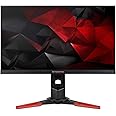 Acer 27 inch (68.58 cm) LCD Monitor - WQHD (2560 x 1440) Pixels with HDMI and VGA | Nvidia G-Sync - XB271HU (Black)