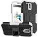 Produktbild Für Motorola Moto G4 Hülle , Ouneed Hard Hybrid Rugged Rubber Protection Case Cover für Motorola Moto G4 (Weiß)