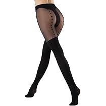 3er Set Netzstrumpfhosen Schwarz - Damen Fischnetz Strumpfhose Für Cosplay & Party