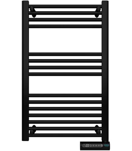 Toallero Térmico Manissa Boston - Latón Cepillado, Acero Inoxidable 304, 400x600 Mm, Salida 125W, Para Calefacción Central