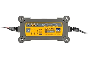 GYS Auto Chargeur de batterie pour Voiture Camions Moto Capacité de batterie À partir de 1,2Ah 029538