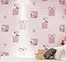 Produktbild SDKKY  Cute cartoon wallpaper Snoopy für Kinder der Backstein Schaum Vliestapeten, pink, 0,53 m * 10 m Dekorative Wandpapier