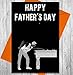 Produktbild Vater 's Day Karte – Snooker Player (Kreidetafel Effekt)