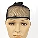 Black Wig Stocking Cap Cool Open Mesh Streach Net Wig Liner Free Shipping