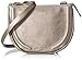 Produktbild Liebeskind Berlin Damen Round Love Note Metallic - Crossbody Small Umhängetasche, Silber (Warm Silver), 3x12x18 cm