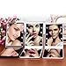 NiceEshop Folding Compact Mirror with 8 LED Lights