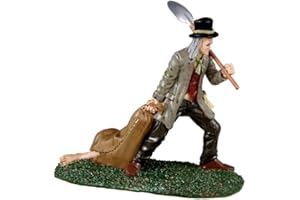 Lemax Village Collection 32196 Spooky Town - Pellatrice per tomba e borsa per il corpo