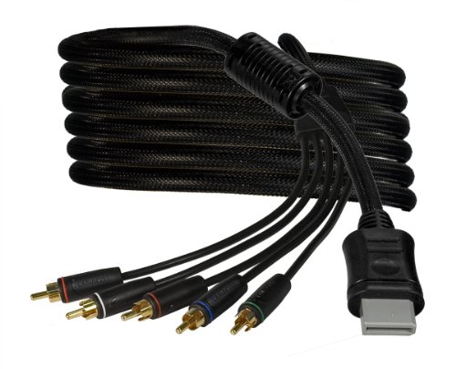 Preisvergleich Produktbild Wii - Duracell Komponentenkabel, schwarz