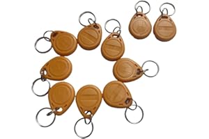 YARONGTECH Tag de proximité RFID 125KHz Smart EM ID Em4100 lecture uniquement Rouge/gris/orange/noir/bleu (lot de 10)
