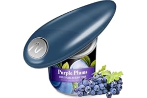 AUIFFER Dosenöffner, Hilft ältere Menschen, Arthritis-Patienten und Köche Elektrischer Dosenöffner, One-Touch-Öffner Dosenöffner Testsieger, ohne scharfe kante, für alle Größen von runden Blechdosen