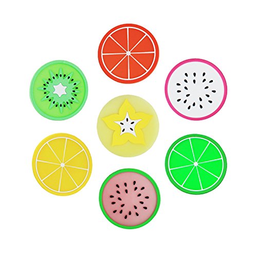 boocy 7 bunten Obst Silikon Untersetzer Drink Mat Tasse Matte Tisch-Sets - 2