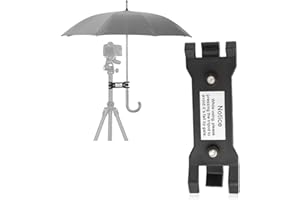 Mavis Laven Cámara Trípode Paraguas Titular de Clip Abrazadera Soporte Soporte Fotografía Accesorio