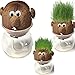Produktbild EgBert Mini DIY Magic Grass Plant Pot Grass Head Doll Indoor Potted Plant