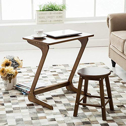 Preisvergleich Produktbild HJW Multifunktionscomputertisch des Desktop-Büro-Notebooks, Dunkel, L75 * B40 * H70cm