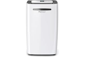 ‎PRO BREEZE Pro Breeze Luftentfeuchter 20L in 24h Entfeuchtungsleistung - Raumgröße ca. 195m³ (~30 m²) - mit 4 Betriebsarten, Digitalanzeige, Ablaufschlauch, Wäschetrocknung, Timer - Gegen Feuchtigkeit, Schimmel