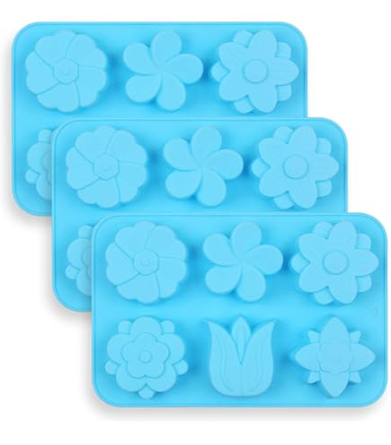 Molde De Silicona En Forma De Corazón - 2 Unidades, 6 Cavidades, Apto Para Alimentos, Para Horno Y Congelador