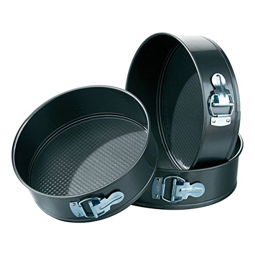 Buy Okayji Teflon Coated Springform Cake Mould Pan Set, 3