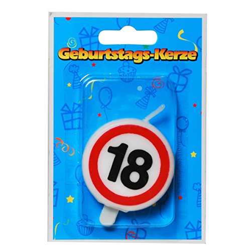 23-tlg. Partyset 18. Geburtstag Dekoset Dekobox – Verkehrschild – Girlanden, Luftballons - 6