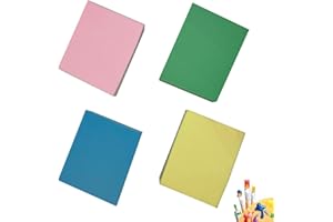 HEMAJI 4 Pezzi di Spugne per Artisti Sintetico Acquerello Artista Spugne per Acquerelli a Trama Morbida con Pori Fini, Spugne per Assorbimento d'Acqua per Artigianato Dell'acquerello, Argilla