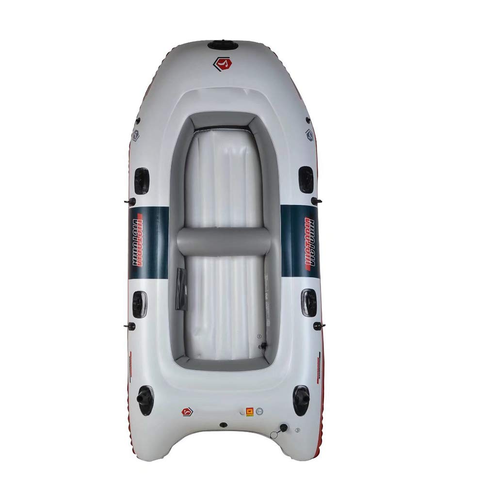 LIPAI-Kajak-Schlauchboot-Dickes-Abriebfestes-Fischerboot-Schnelles-Reise-Kanu-4-Personen