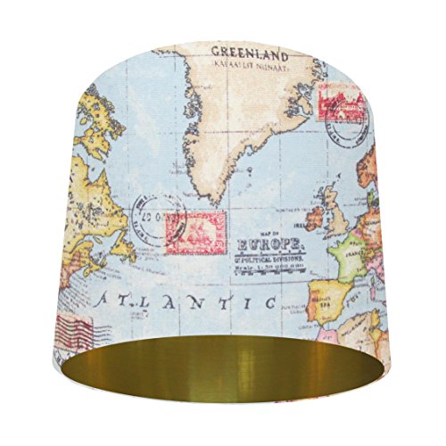 World Map Lampshade - Choice of Interiors