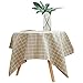 Produktbild Tischdecke, modernes europäisches einfaches Gitter Couchtisch Esstisch Tuch Rechteck Khaki ( größe : 40x60cm )