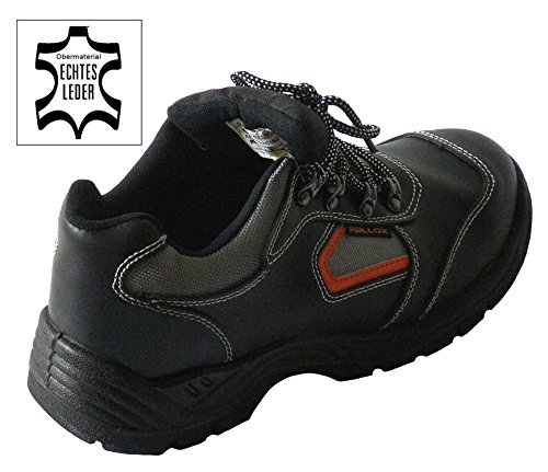 Arbeitsschuhe Sicherheitsschuhe Schuhe LC052 schwarz echt Leder S3 Gr. 38 39 40 41 42 43 44 45 46 47 - 3