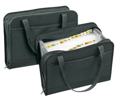 Veloflex 4446880 Fächertasche Office DIN A4 ca. 500 Blatt Fassungsvermögen, inklusive 24 Fächer - 2