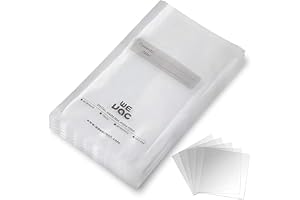 Wevac Vacuum Sealer Bags 100 Quart 8x12 Inch for Food Saver BPA-Free Bags | Commercial Grade Pre-Cut Bags, Heavy Duty Food Storage Bags, Great for Vac Storage, Meal Prep, Freezer Safe or Sous Vide
