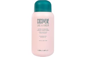 Coco & Eve Like A Virgin Super Hydrating Cream Conditioner. Sulfate free with Argan Oil & Coconut for Dry, Damaged, Color Treated, Frizzy. (280ml)